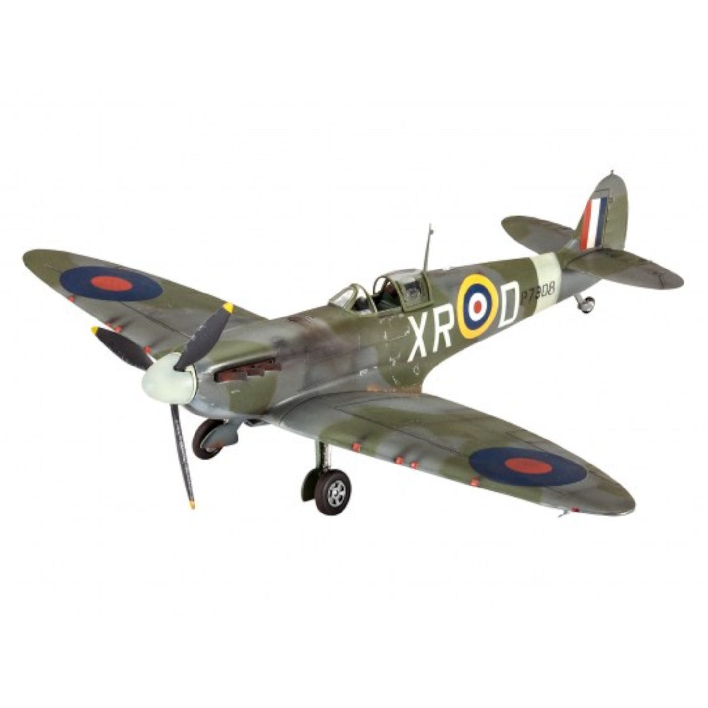 Revell Spitfire Mk.II 1:48 Scale Airplane Model Kit With Paints & Glue