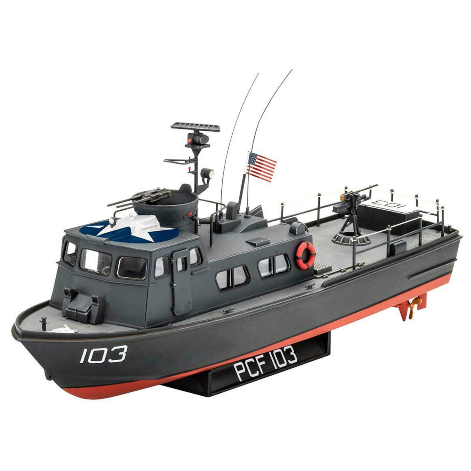 Warship Model Kit Revell US Navy Swift Boat Mk I PCF 1:72 Set Alternate 1