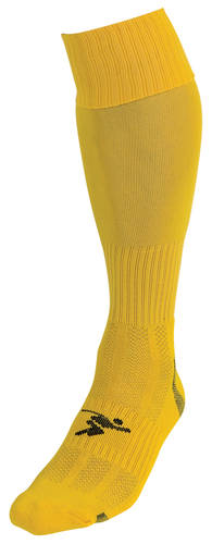 Football Socks Plain Pro Precision Adult Yellow 7-11