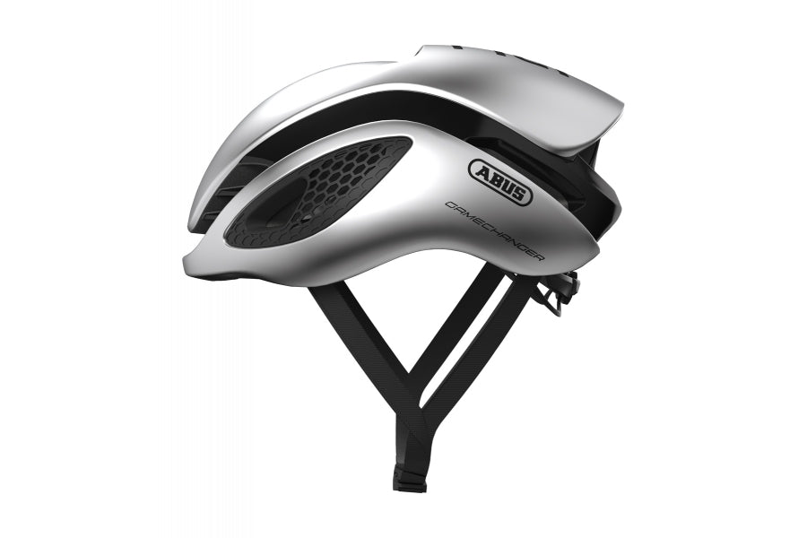 Abus GameChanger Road Cycling Helmet Silver 52-58cm Alternate 1