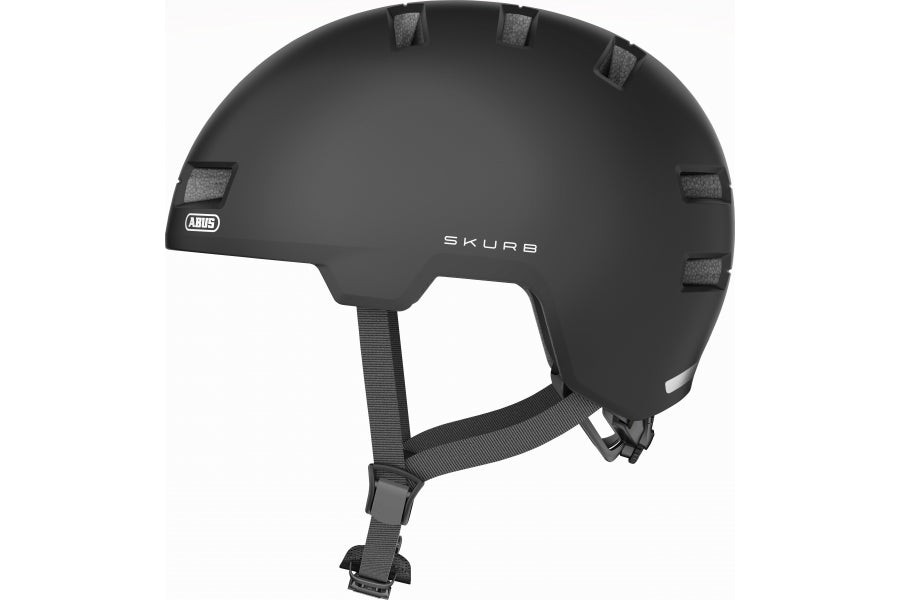 Cycling Helmet Abus SKURB Urban Black 58-61cm Alternate 2