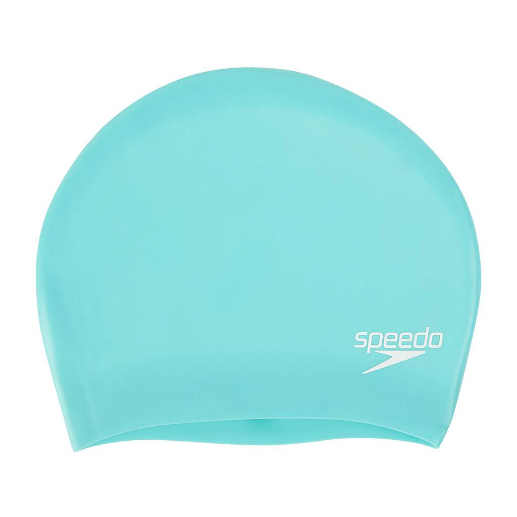 Men's Swimming Cap Speedo Long Hair Green
