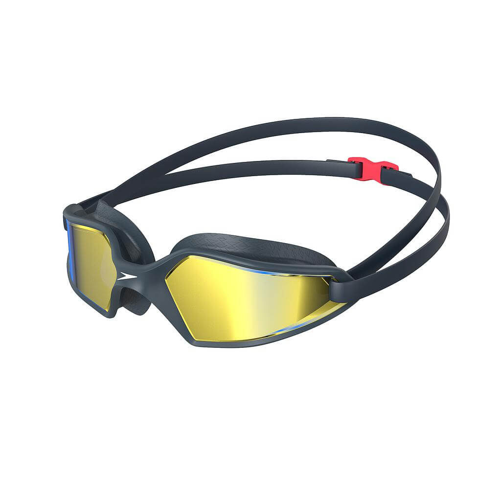 Men's Swimming Goggles Speedo Hydropulse Mirror Navy/Blue