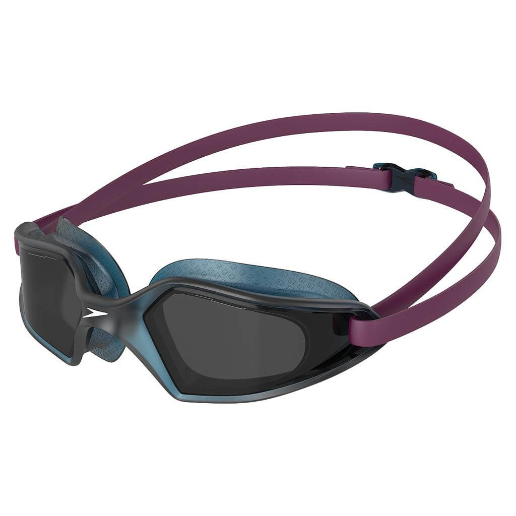Men's Swimming Goggles Speedo Hydropulse Purple/Smoke