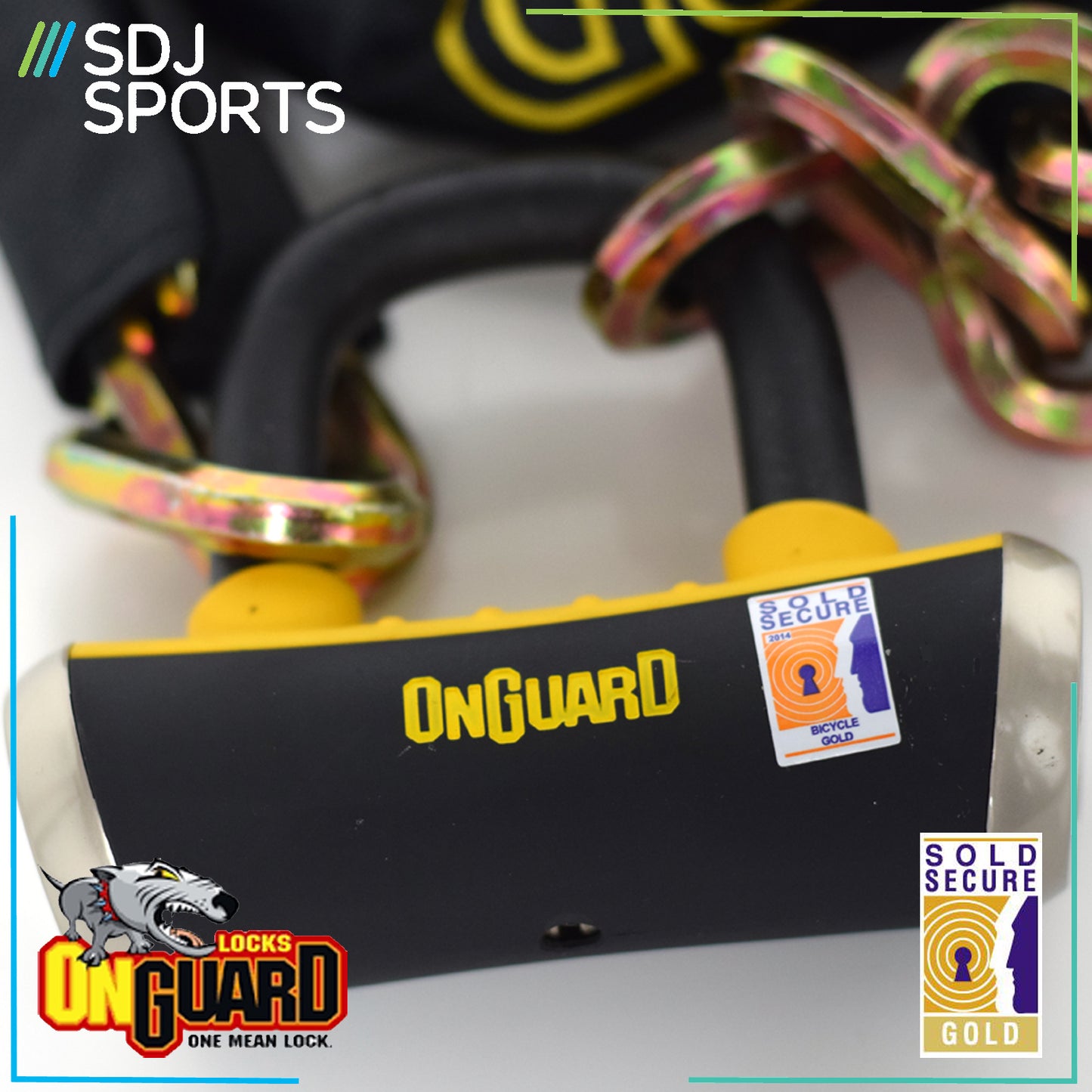 Onguard Mastiff 8019L Heavy Duty Bike Chain Lock Alternate 2