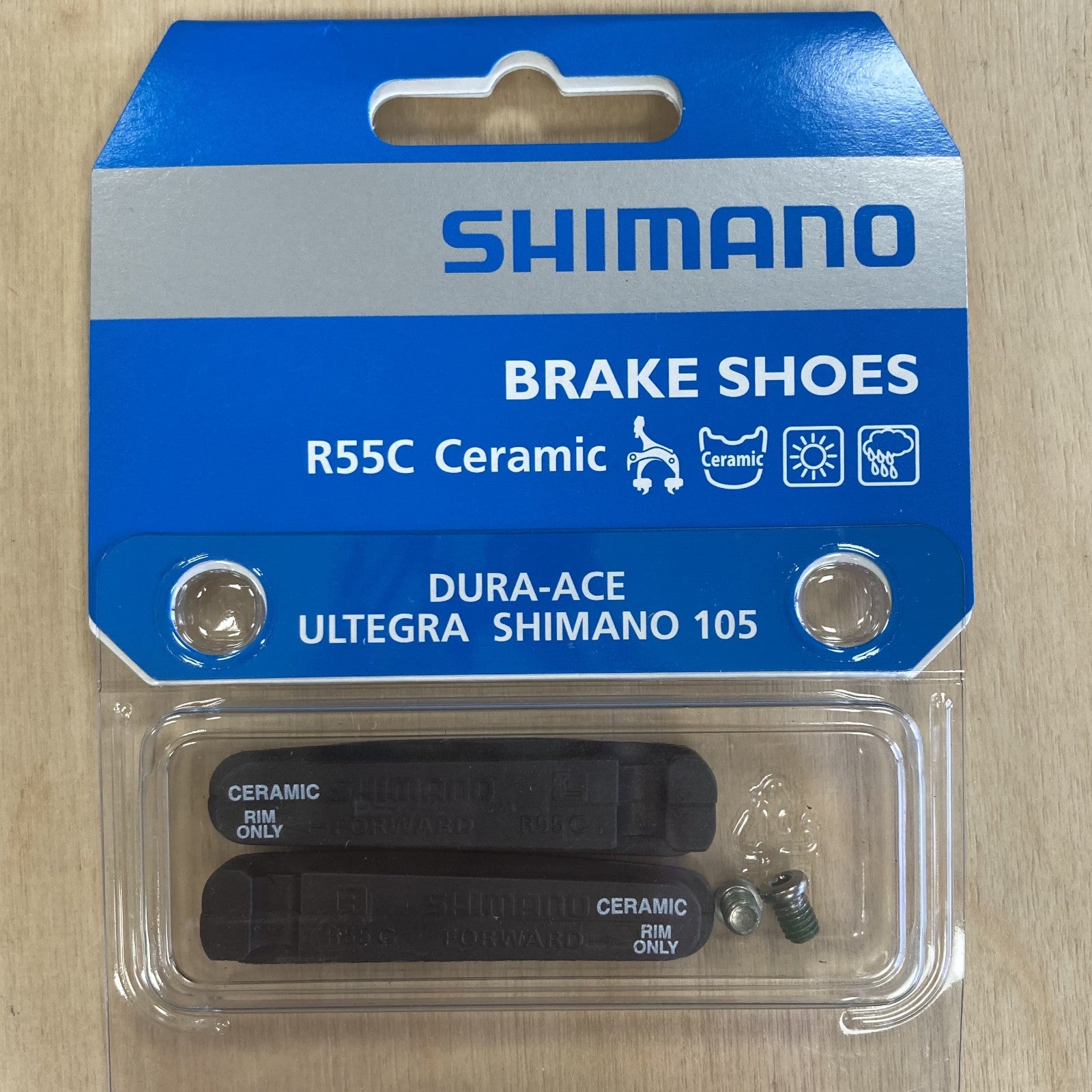 Shimano Dura-Ace 7700 Ceramic Bike Brake Pad Inserts Alternate 1