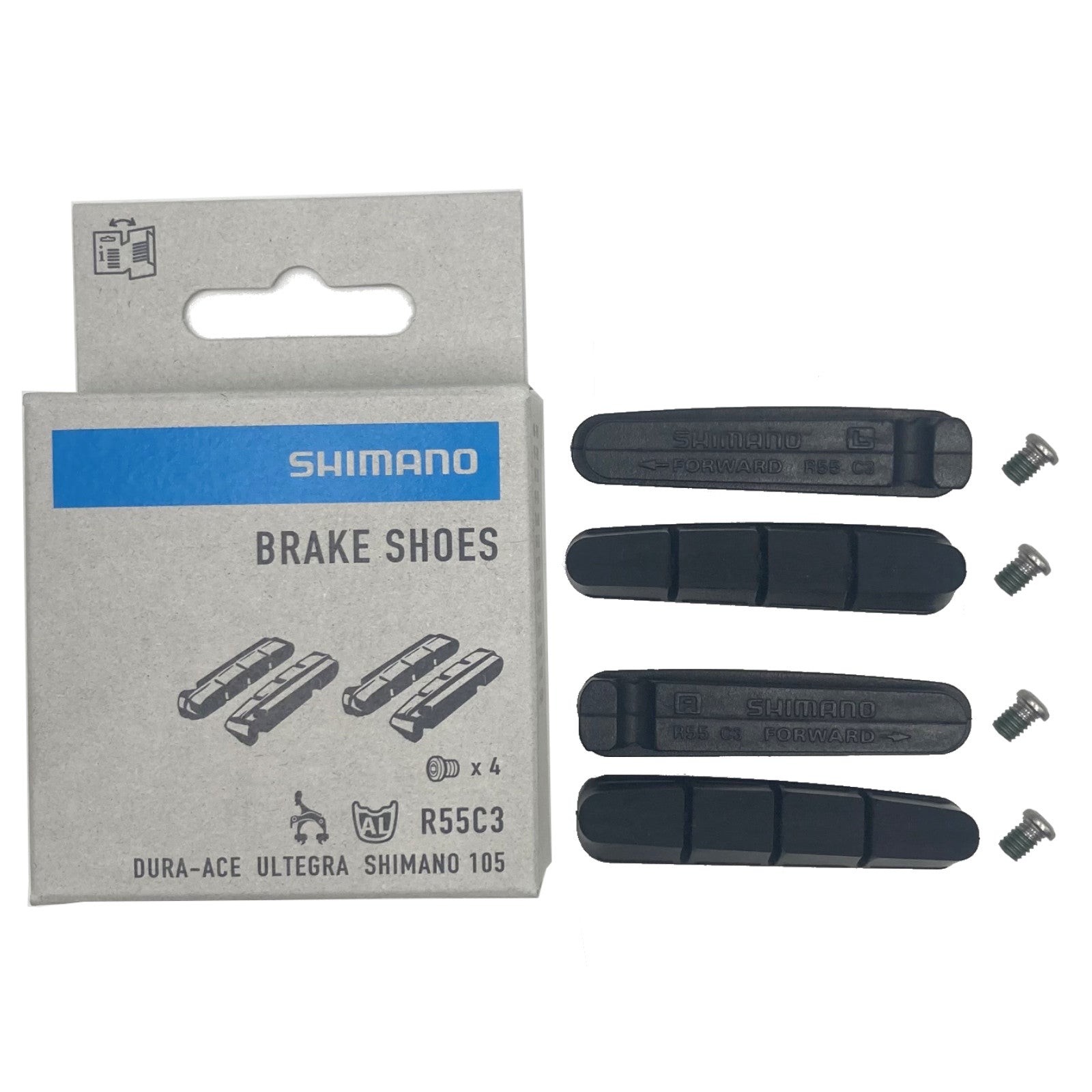 Shimano BR-7900 R55C3 Bike Brake Pad Inserts Alternate 1