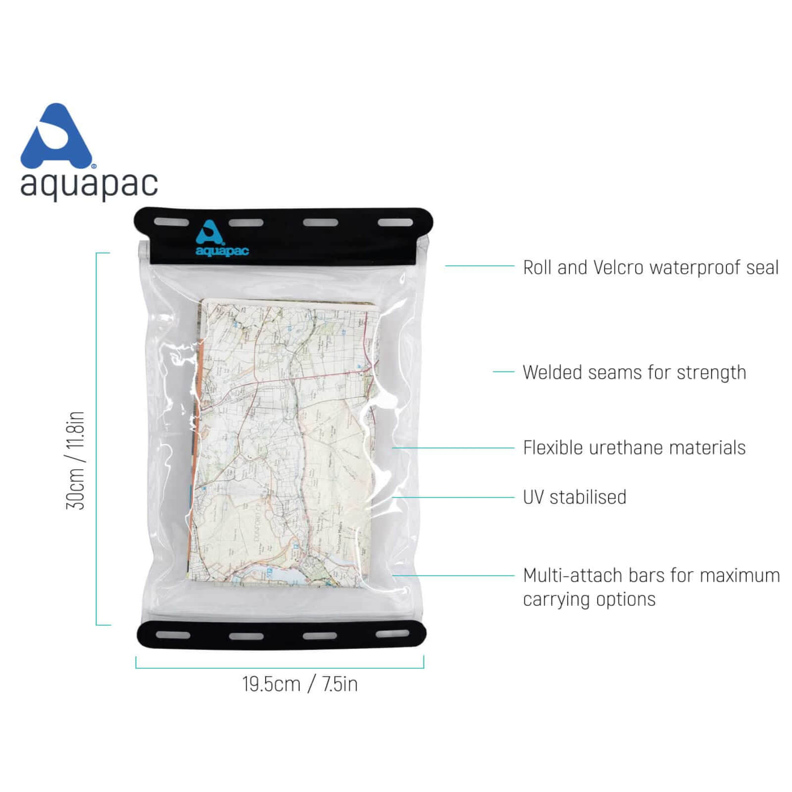 Aquapac Kaituna Map Case Small 30x20cm Map Holder Alternate 2