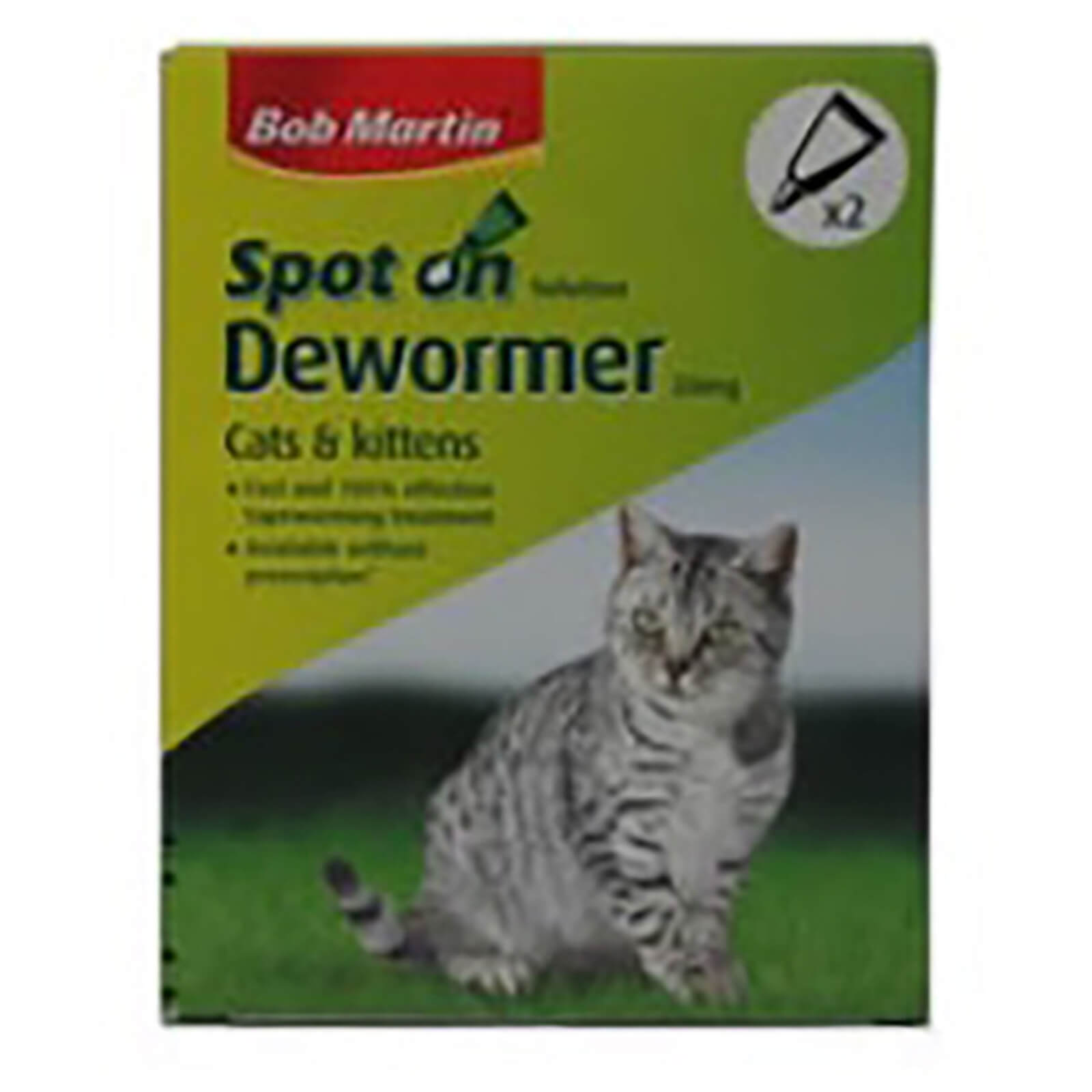 Cat Deworming Treatment Bob Martin Clear Spot On Wormer For Cats And Kittens 2 Pipettes