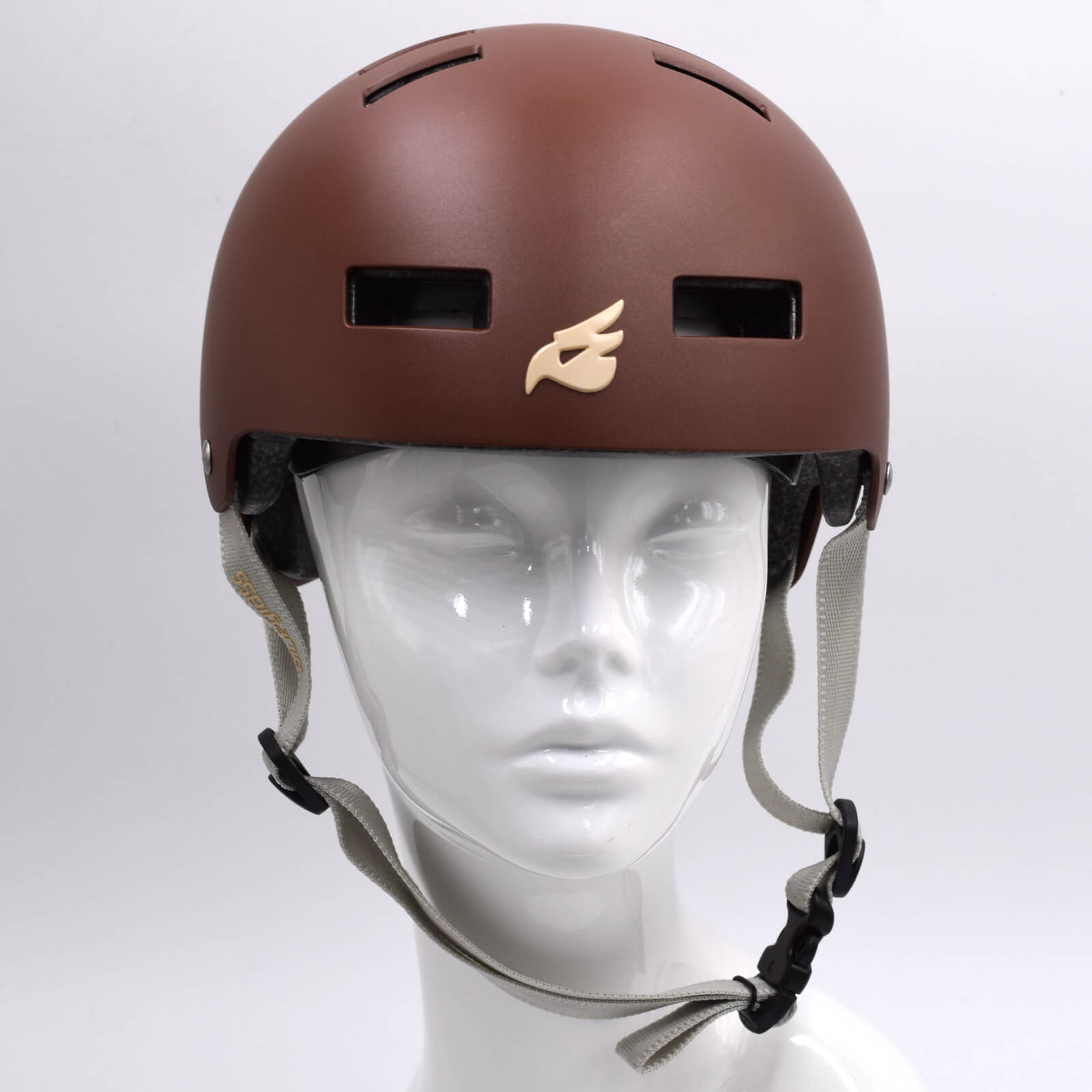 Bluegrass Super Bold BMX Dirt Lid Cycling Helmet Brown Large (60-62cm)