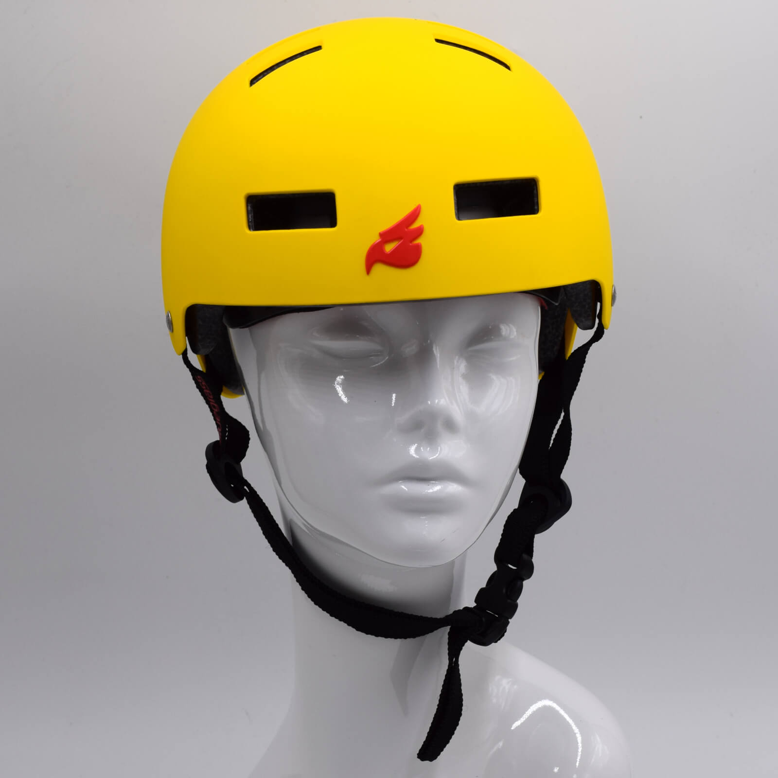 Bluegrass Super Bold BMX Dirt Lid Cycling Helmet Yellow Red Small (51-55cm)