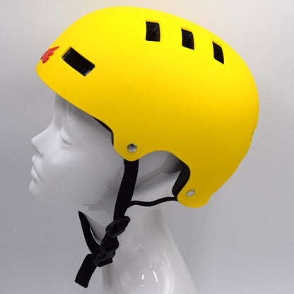 Bluegrass Super Bold BMX Dirt Lid Cycling Helmet Yellow Red Small (51-55cm) Alternate 3
