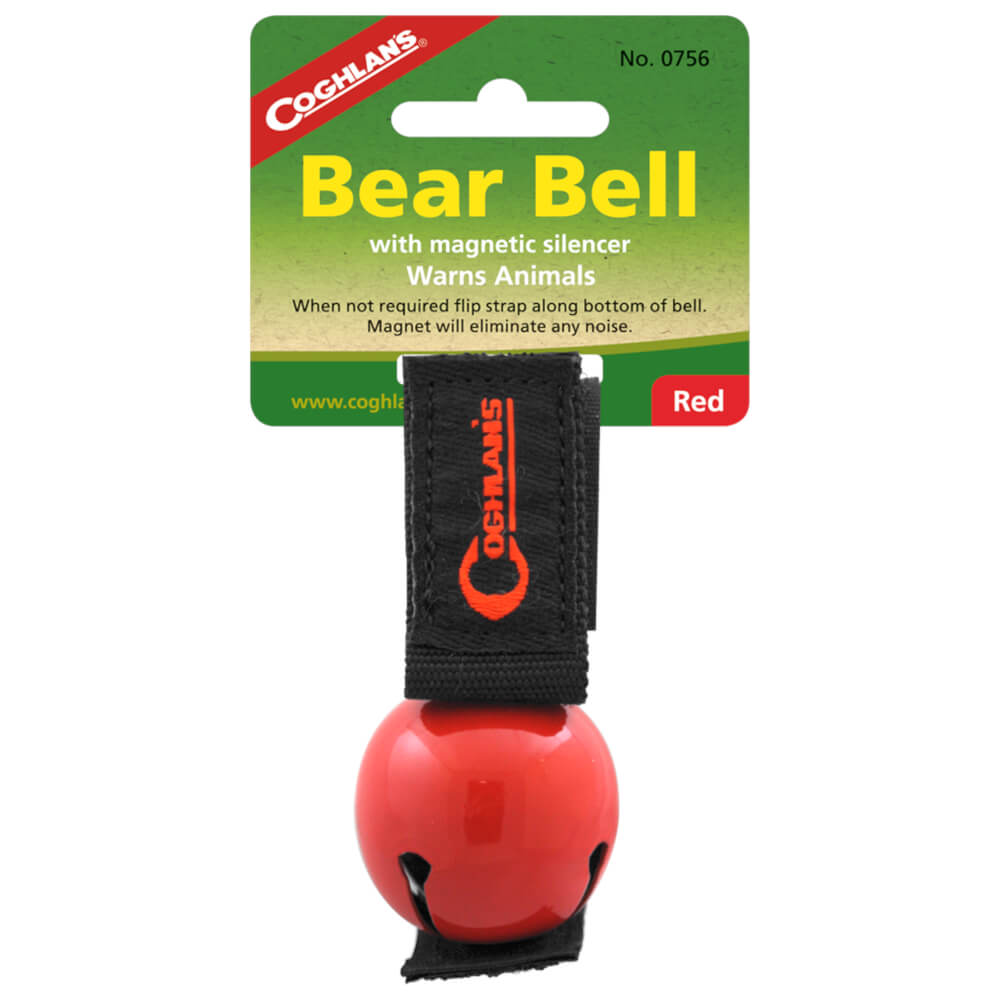 Coghlan's Magnetic Bear Bell Outdoor Survival Equipment Red Alternate 1