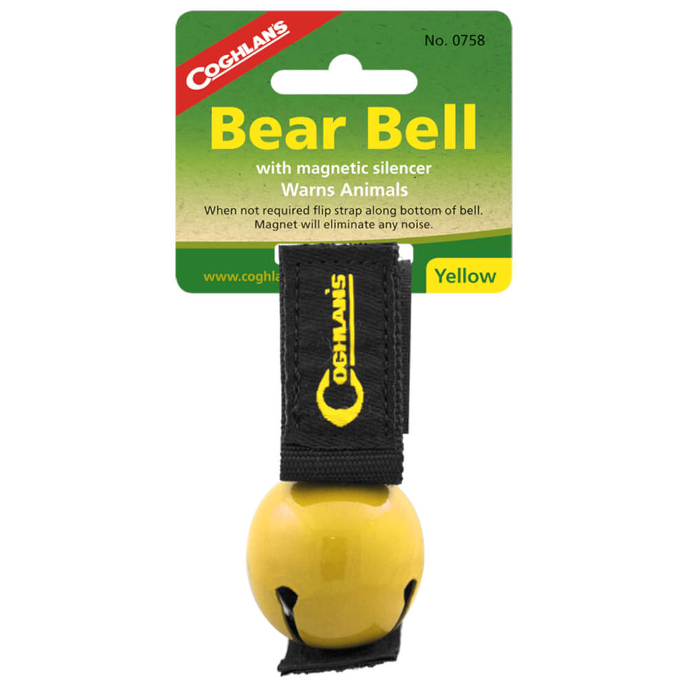 Coghlan's Magnetic Bear Bell Outdoor Survival Equipment Yellow Alternate 1