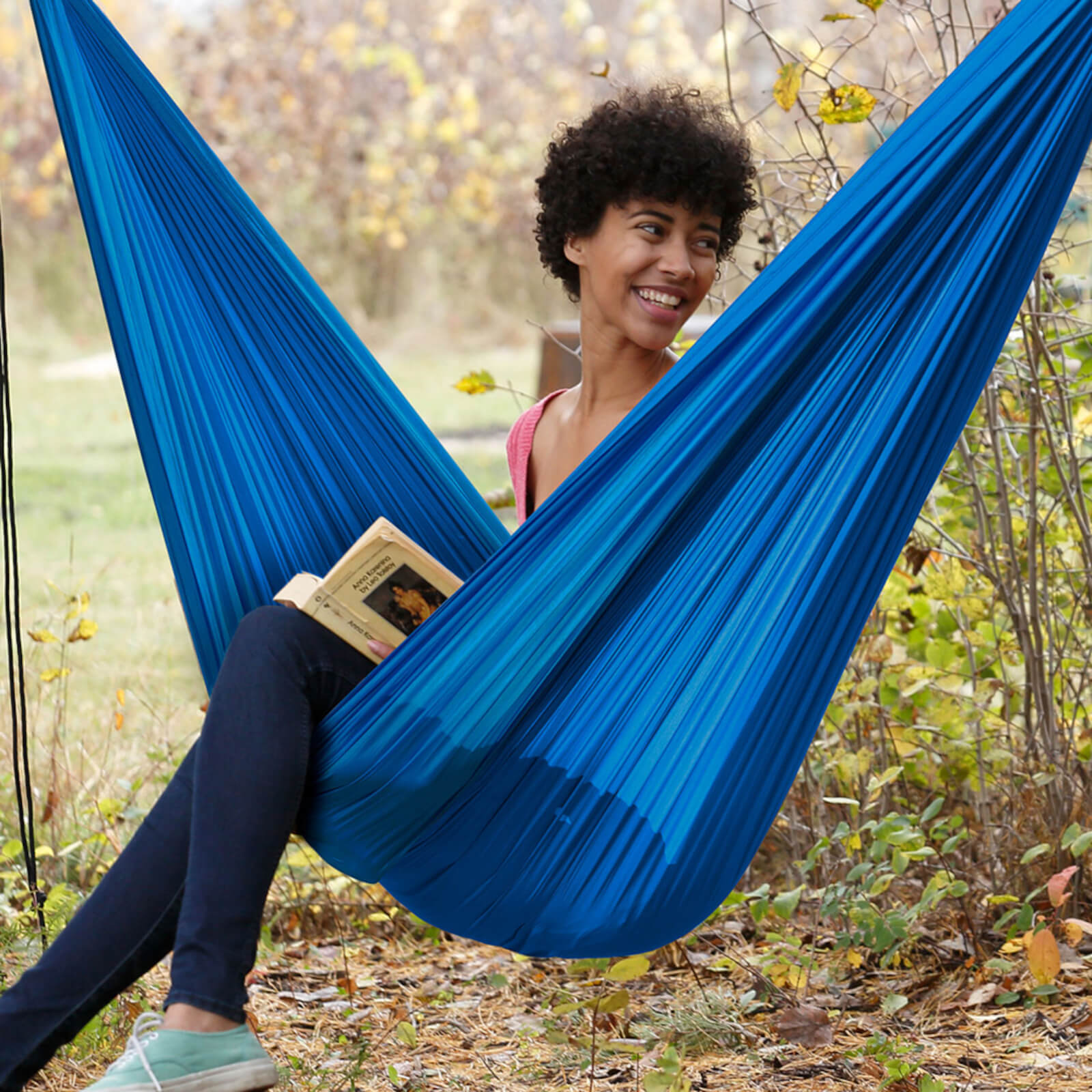 hängematte leo Coghlan's Single Parachute Hammock 5'x10.5' Camping Hammock