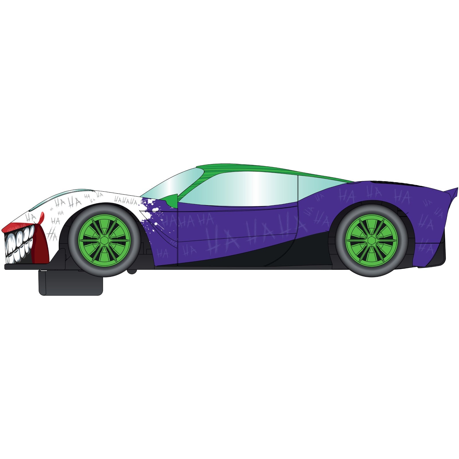 Scalextric Joker Inspired Scalextric Car Alternate 1
