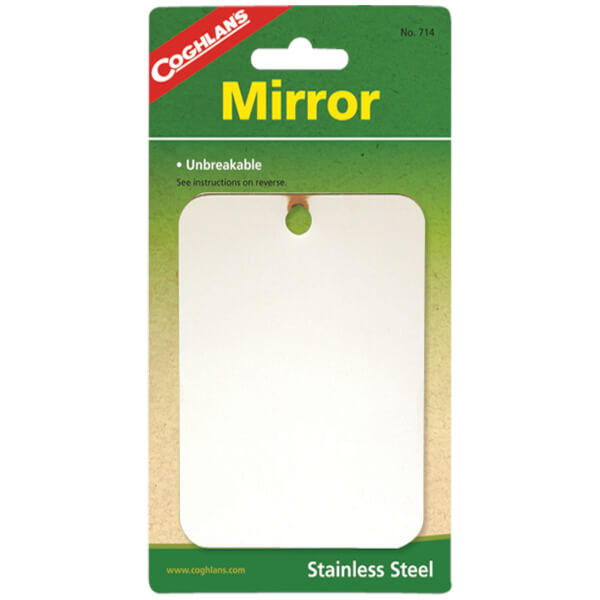 Coghlan's Stainless Steel Mirror Camping Accessory Alternate 1