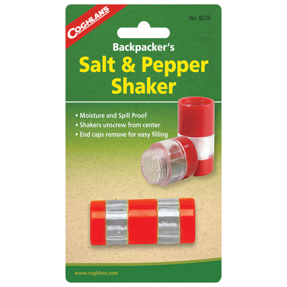 Coghlan's Backpackers Salt and Pepper Shaker Camping Food Storage Alternate 1