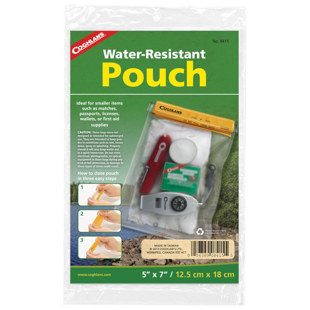 Coghlan's Water Resistant Pouch Waterproof Case 12.5 cm x 18 cm Alternate 1