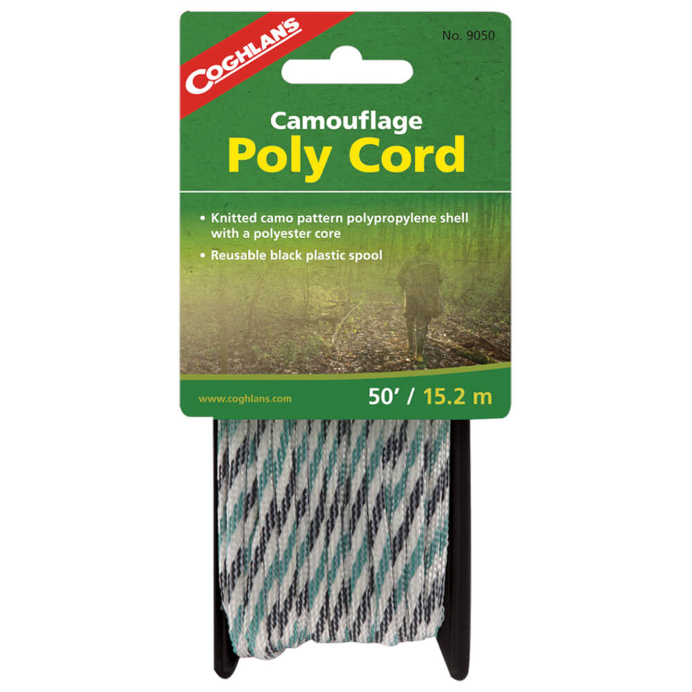 Coghlan's 50' Poly Cord Outdoor Survival Equipment Camo Alternate 1