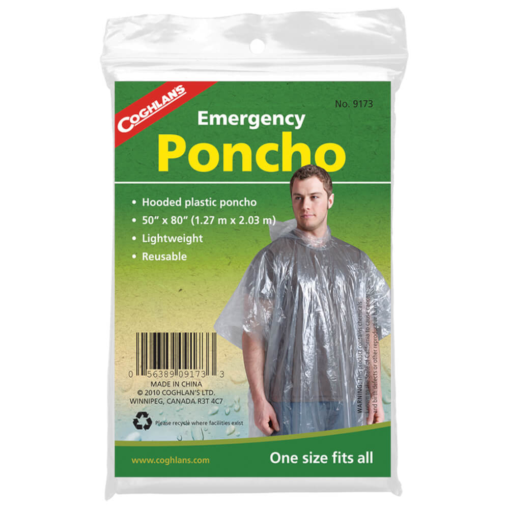 Coghlan's Emergency Poncho Men's Jacket Alternate 1