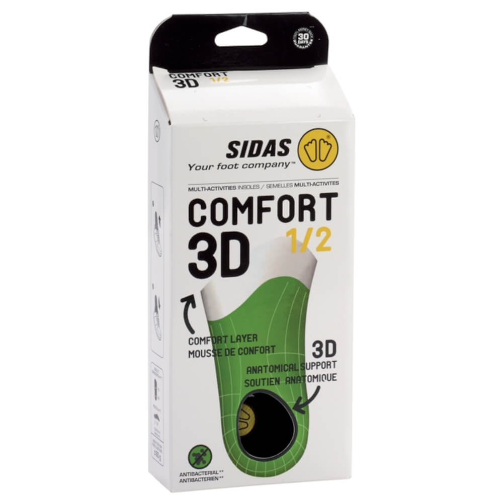 Sidas Comfort 1/2 3D Shoe Insoles X Large Alternate 3