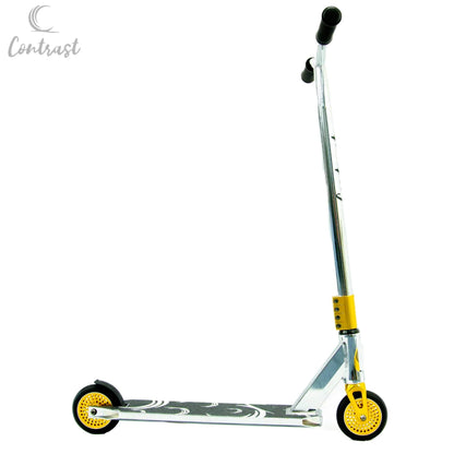 Contrast Pro Ride Stunt Scooter - Ano Gold/Chrome