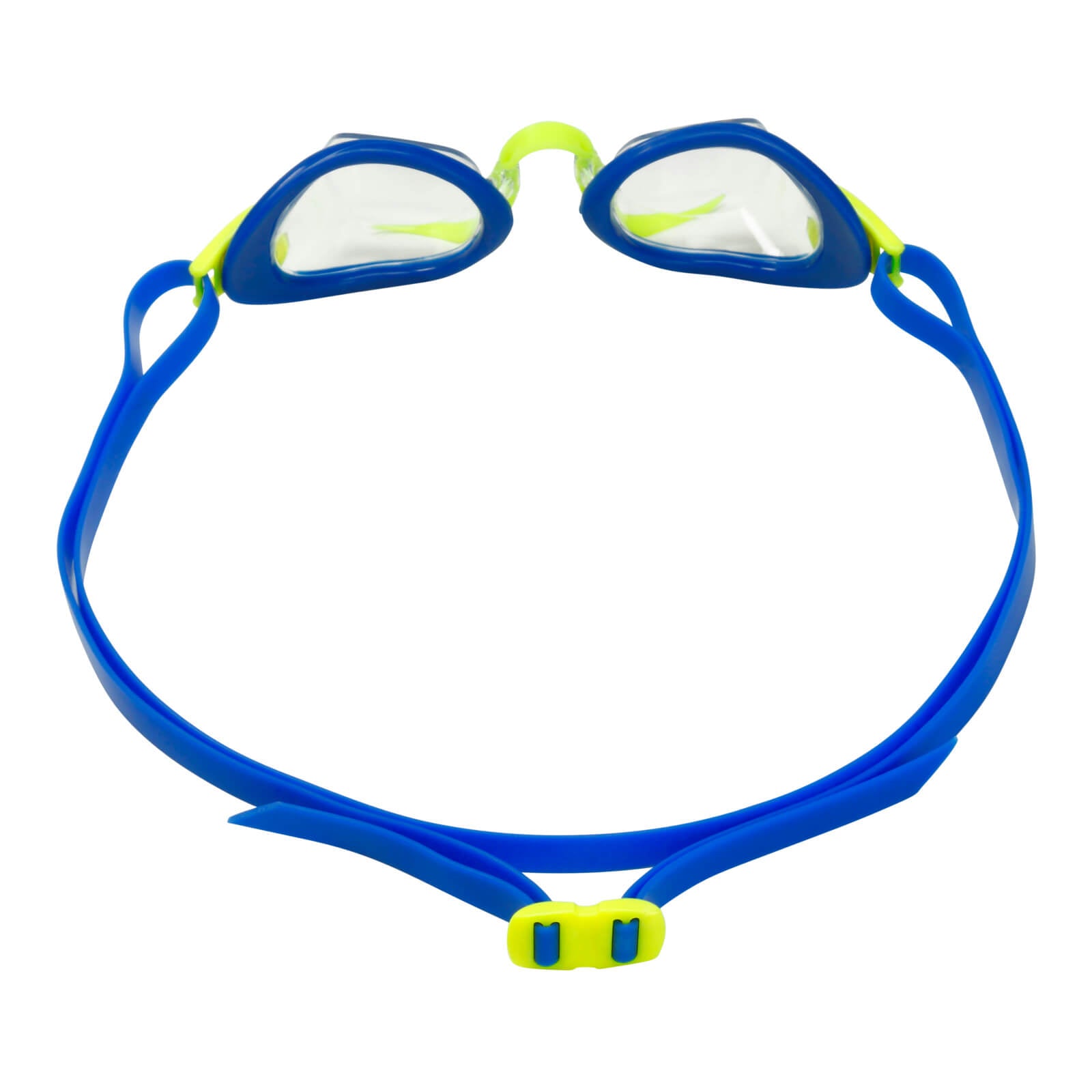 Phelps Chronos Men's Swimming Goggles Blue/Yellow Clear Alternate 4