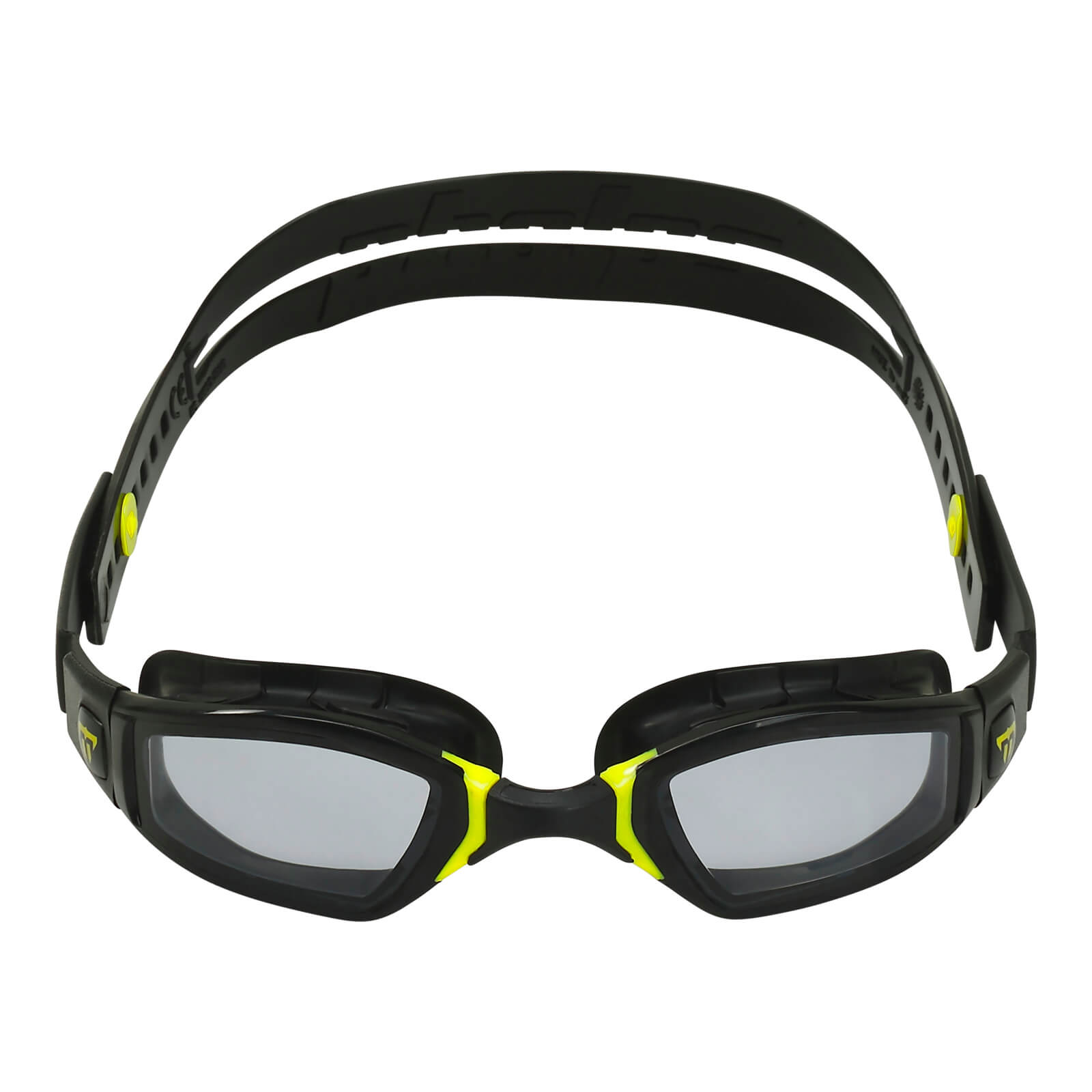 Phelps Ninja Men's Swimming Goggles Black/Yellow Smoke Alternate 1