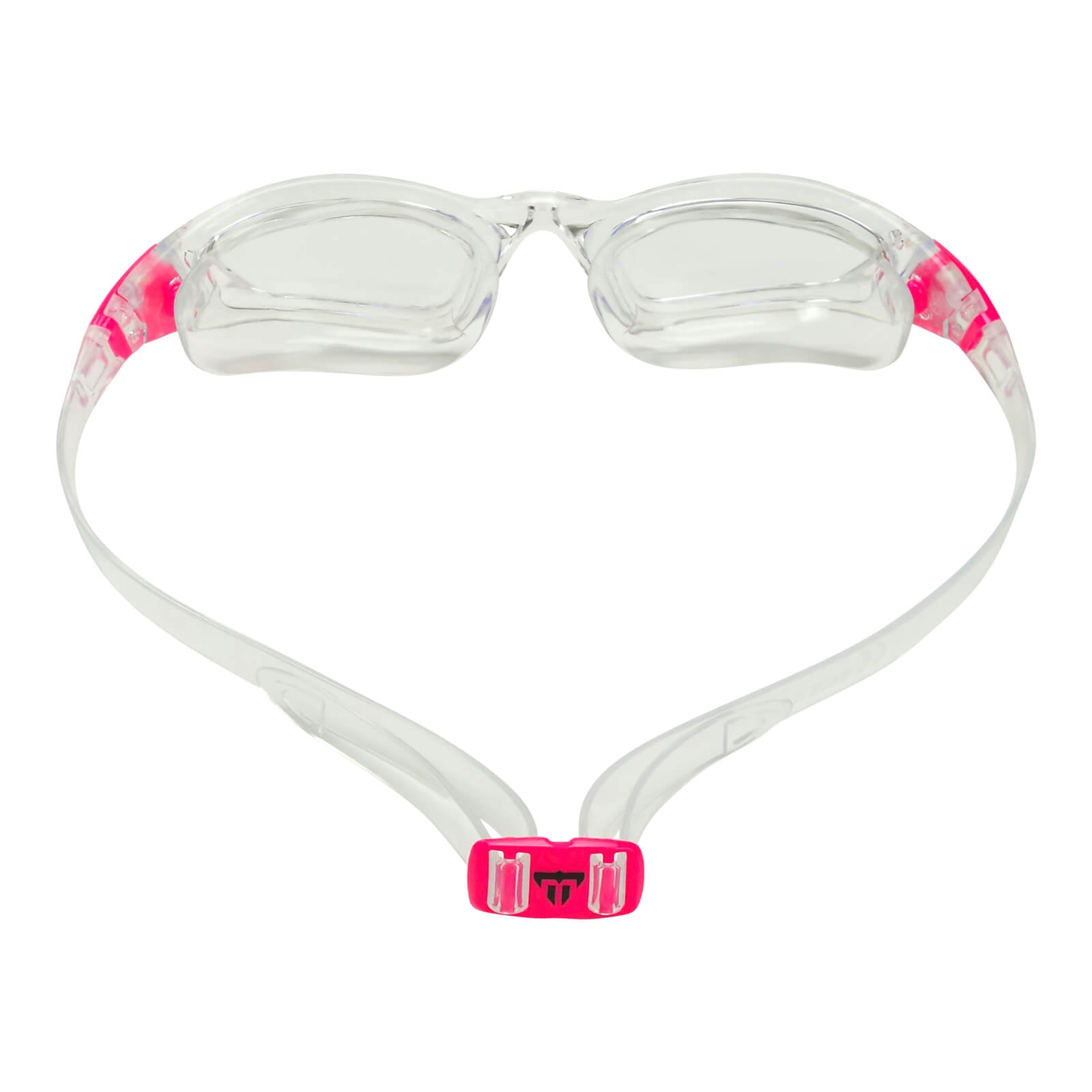 Phelps Tiburon Men's Swimming Goggles Transparent/Pink Clear Alternate 4