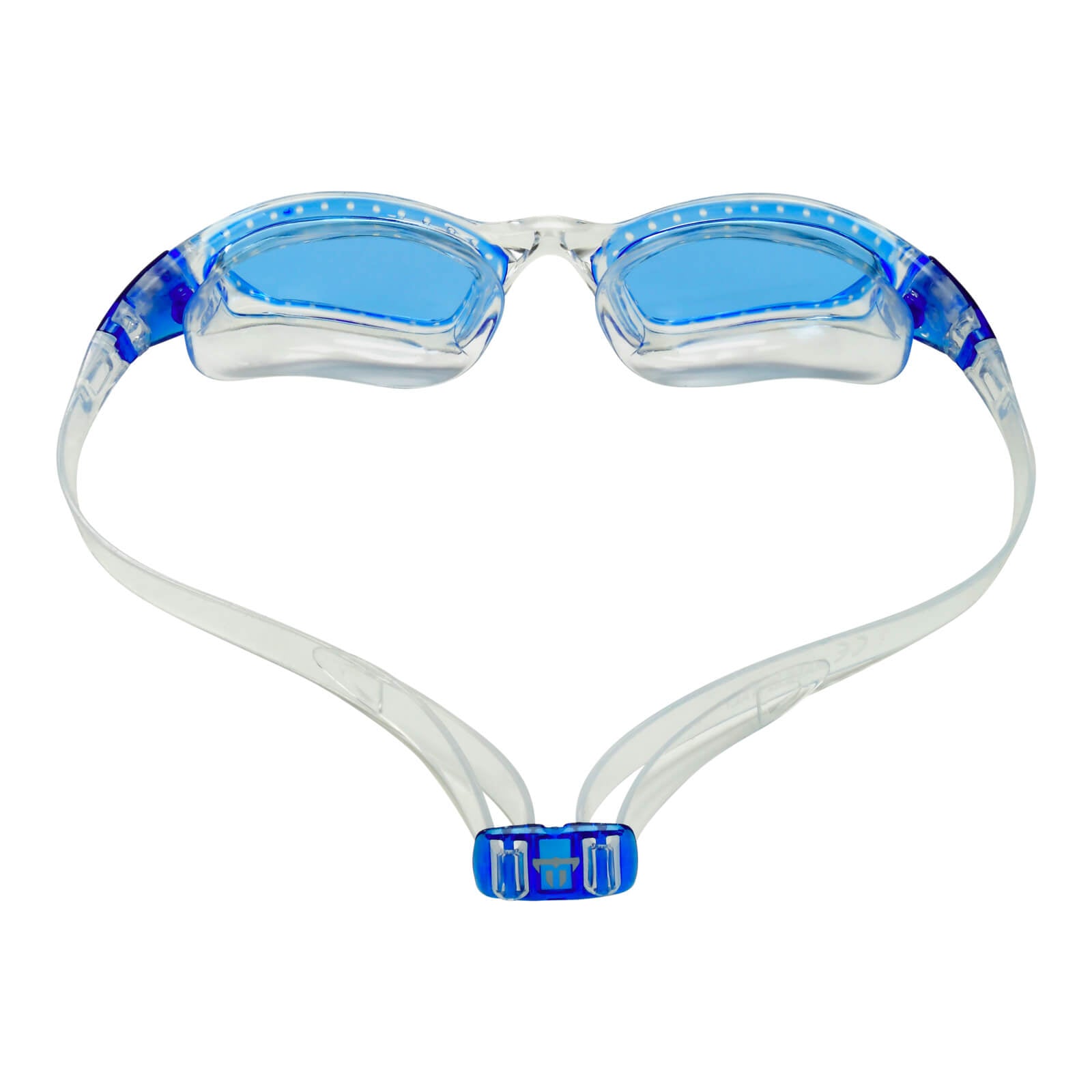 Phelps Tiburon Men's Swimming Goggles Transparent/Blue Blue Alternate 4
