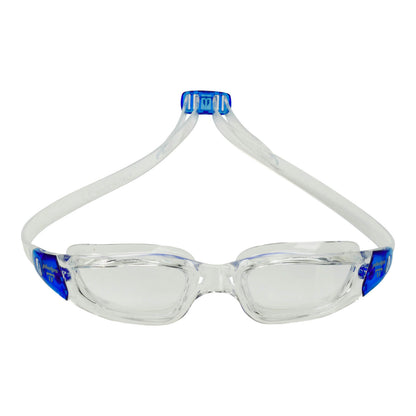 Phelps Tiburon Men's Swimming Goggles Transparent/Blue Clear Alternate 1