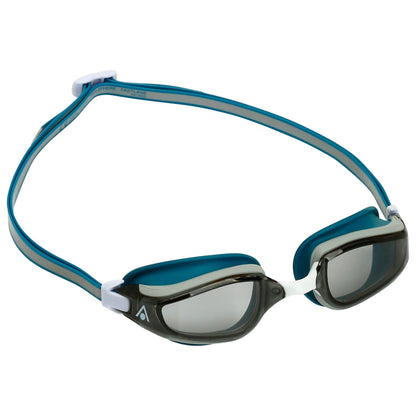 Men's Swimming Goggles Aqua Sphere Fastlane Adult Fitness Pool Blue/Blue - Dark Alternate 2
