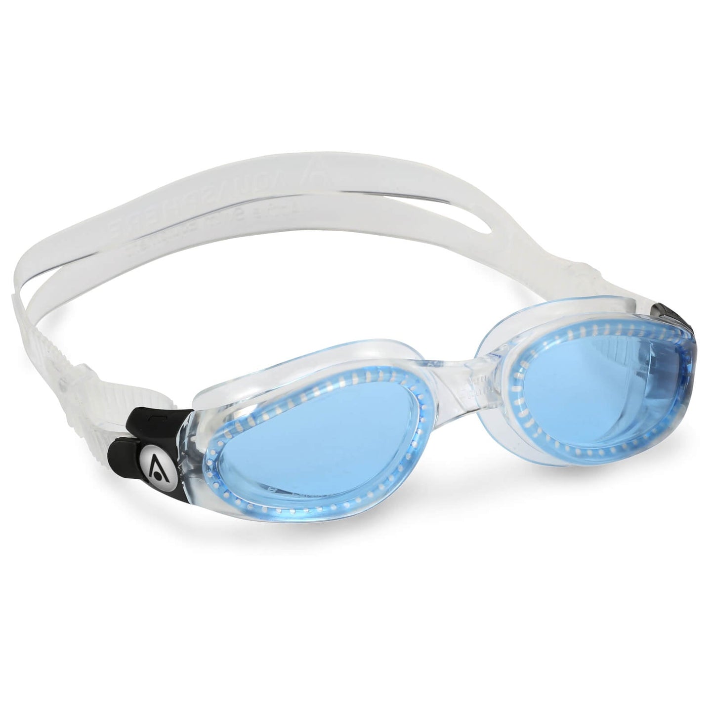 Men's Swimming Goggles Aqua Sphere Kaiman Adult Fitness Pool Clear - Blue Tinted Alternate 1