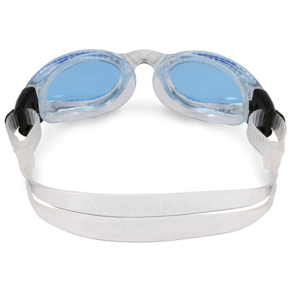 Men's Swimming Goggles Aqua Sphere Kaiman Adult Fitness Pool Clear - Blue Tinted Alternate 2