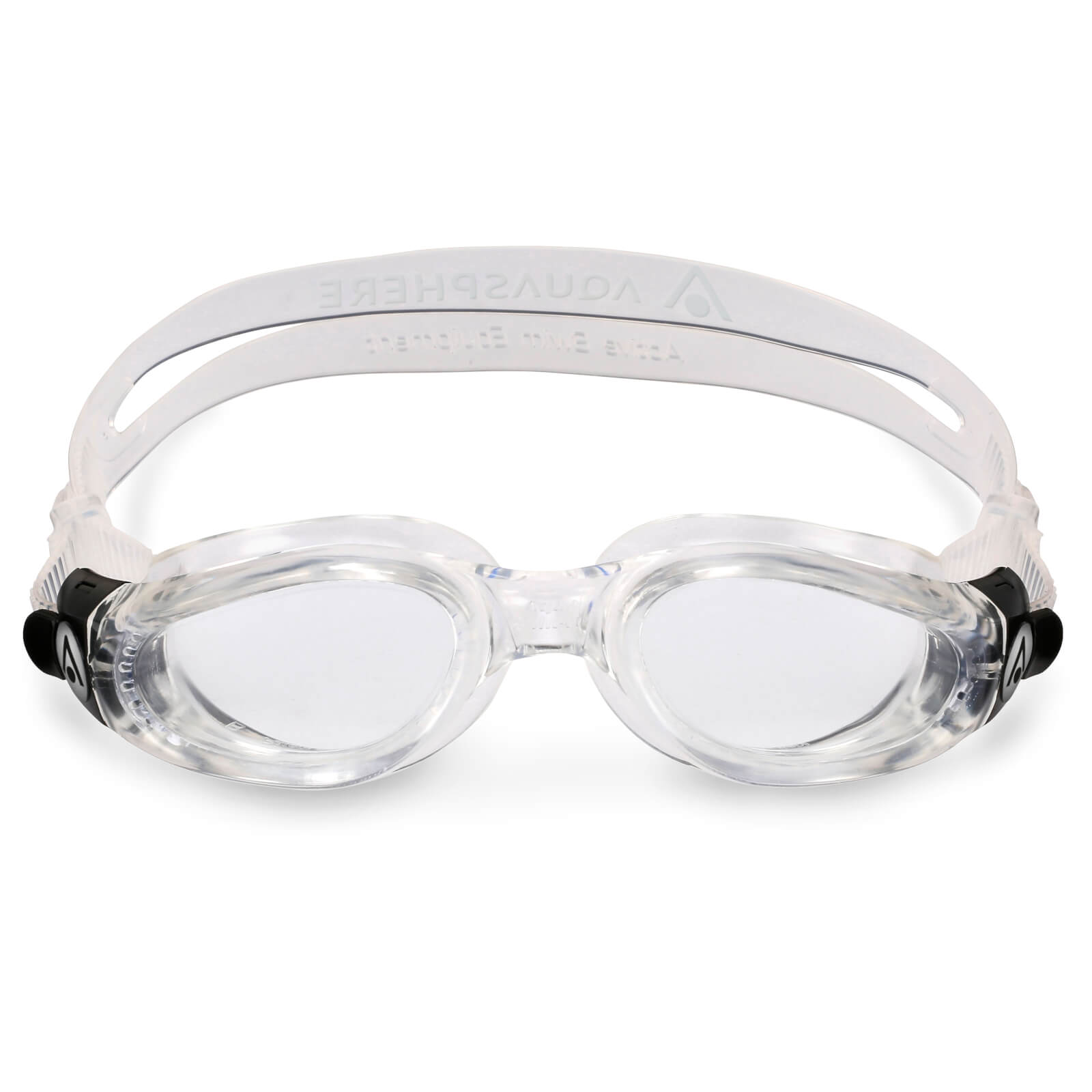 Men's Swimming Goggles Aqua Sphere Kaiman Adult Fitness Pool Transparent - Clear Alternate 1