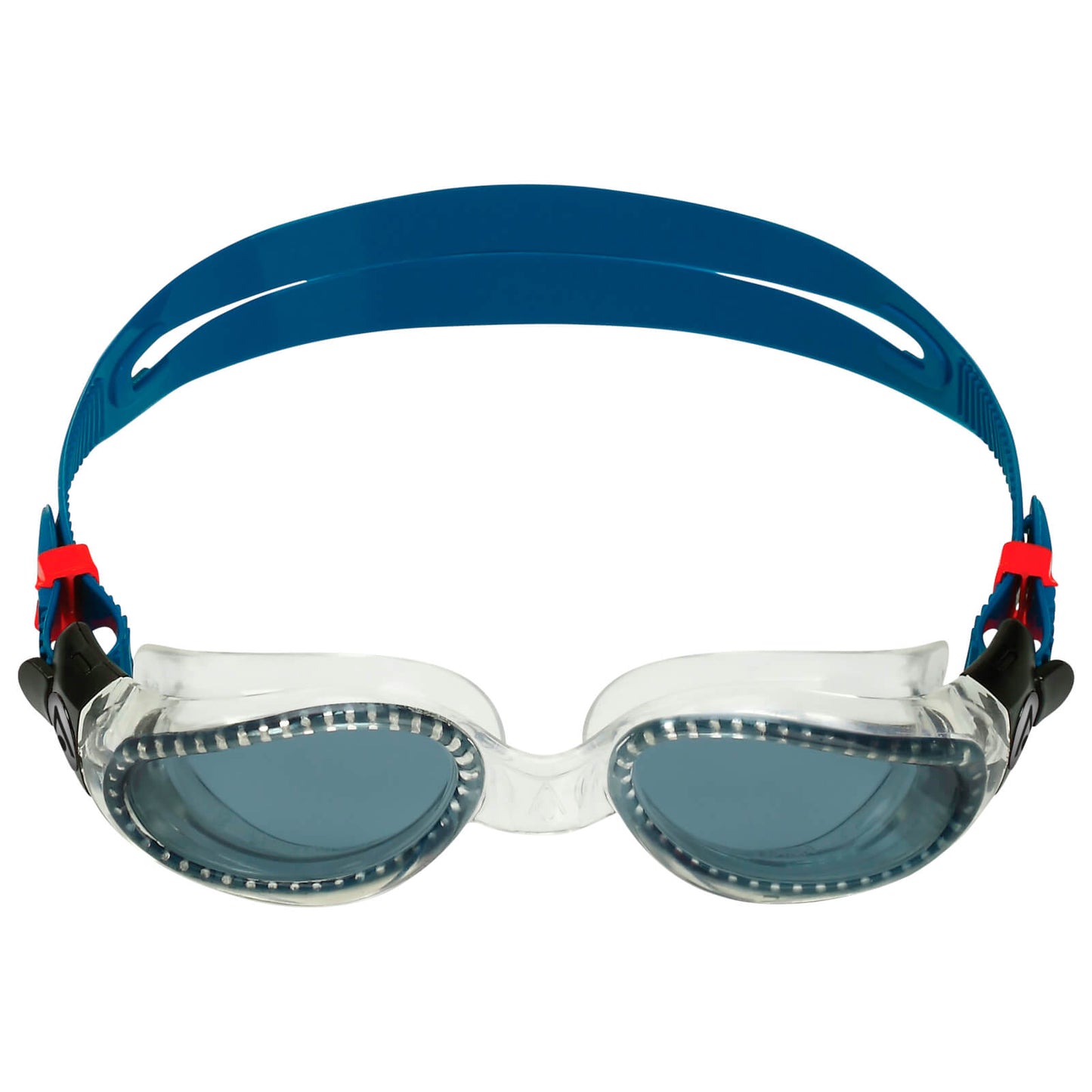 Men's Swimming Goggles Aqua Sphere Kaiman Adult Fitness Pool Transparent/Blue - Smoke Alternate 1