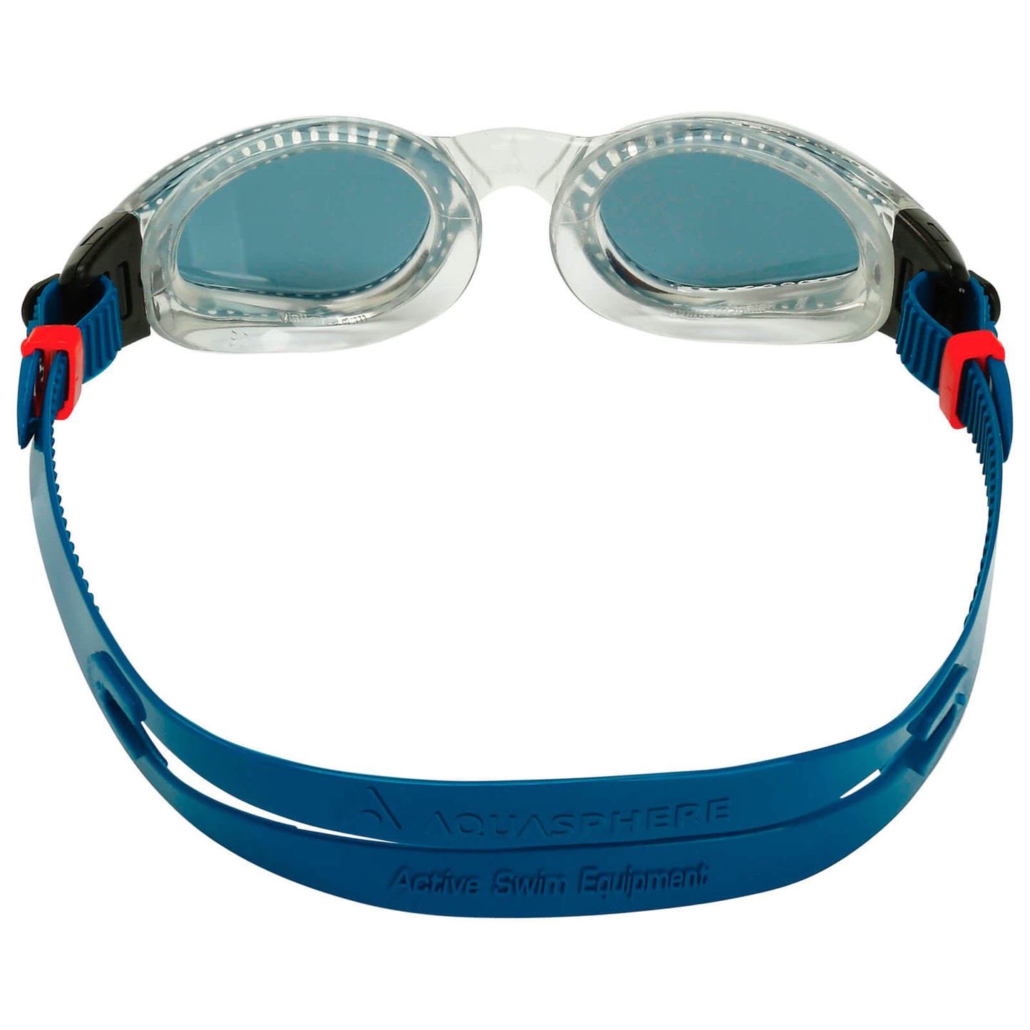 Men's Swimming Goggles Aqua Sphere Kaiman Adult Fitness Pool Transparent/Blue - Smoke Alternate 3
