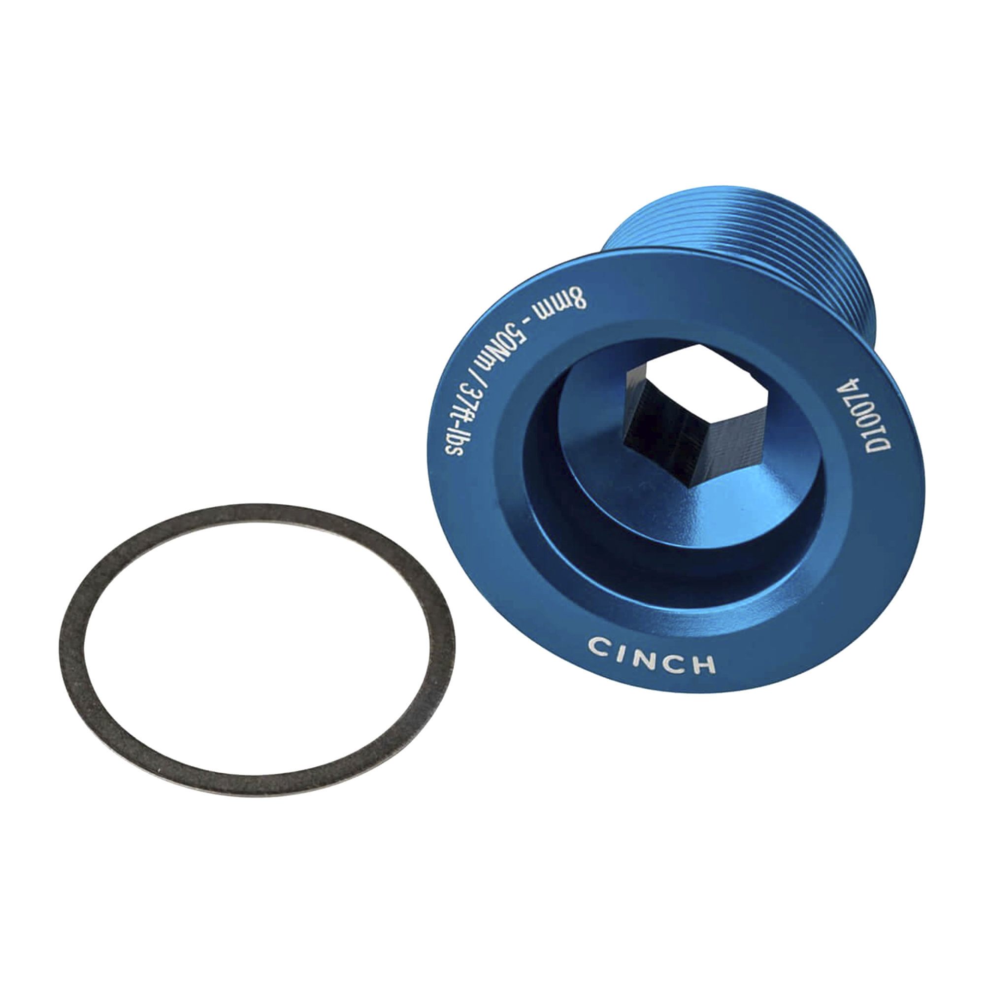 Race Face Clinch NDS Bike Bolt Gloss Blue with Washer