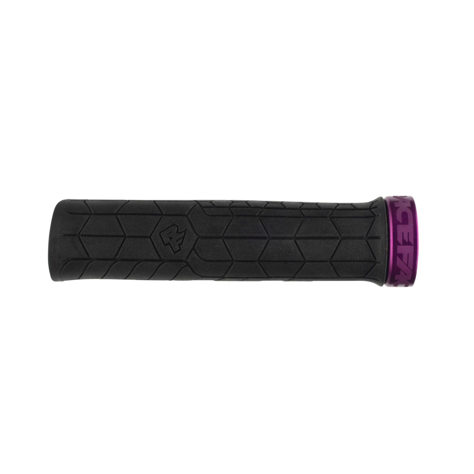 Race Face Gretta Lock-On Bike Handlebar Grips Black/Purple 33mm Alternate 1