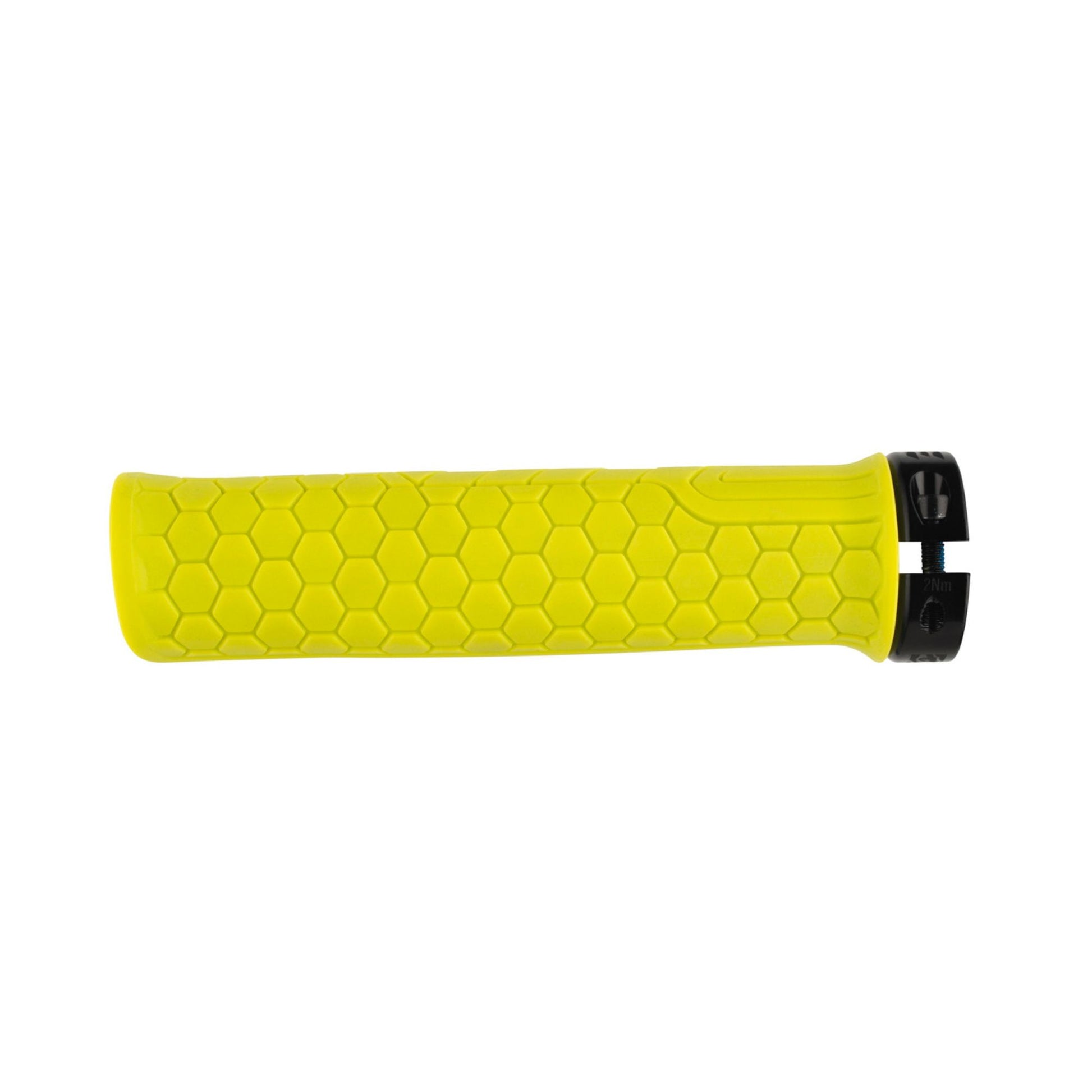 Race Face Gretta Lock-On Bike Handlebar Grips Yellow/Black 33mm Alternate 2