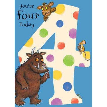 Gift Card Danilo The Gruffalo Age 4