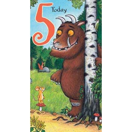 Gift Card Danilo The Gruffalo 9x5 5th