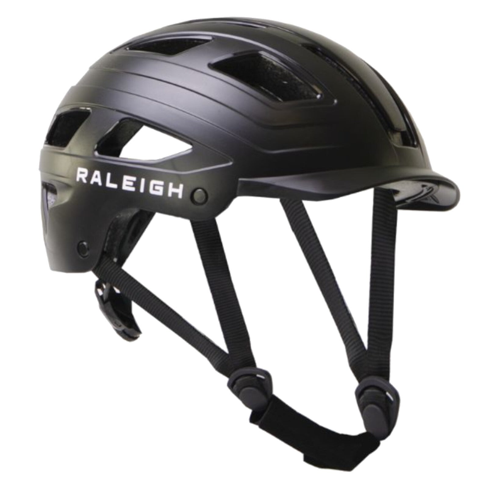 Raleigh Glyde Urban Cycling Helmet Black Medium 55-58cm