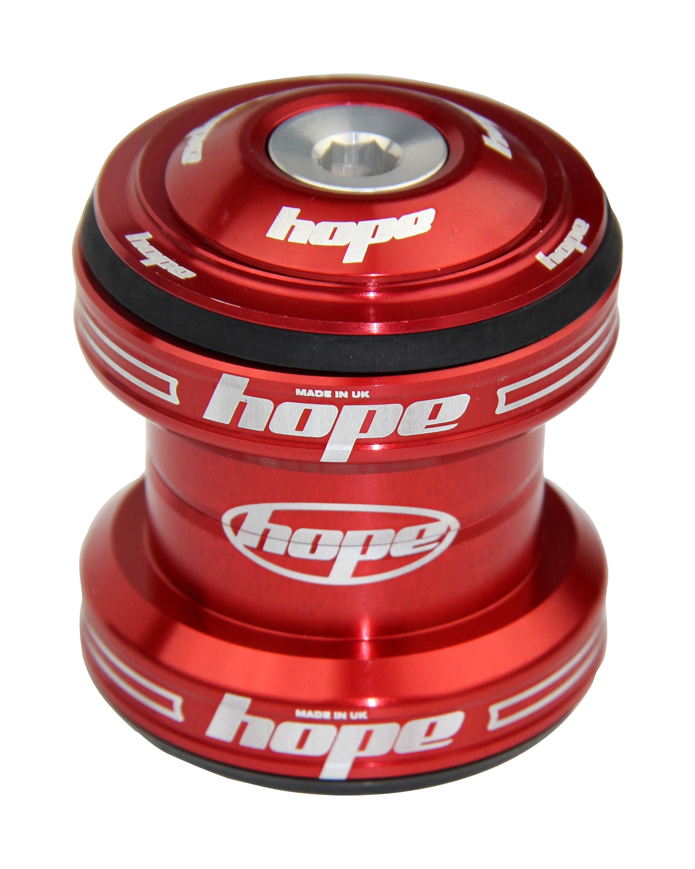 1 1/8 Inch Threadless Bike Headset Hope 1 1/8" Traditional Complete Red