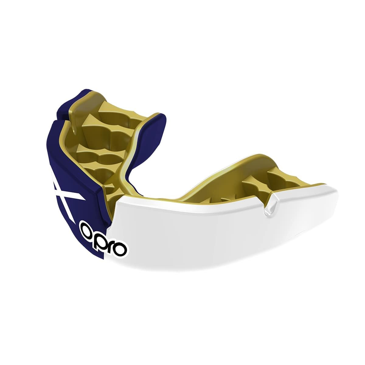 Men's Rugby Protective Mouthguard Opro Instant Custom Fit Countries 2022 Scotland