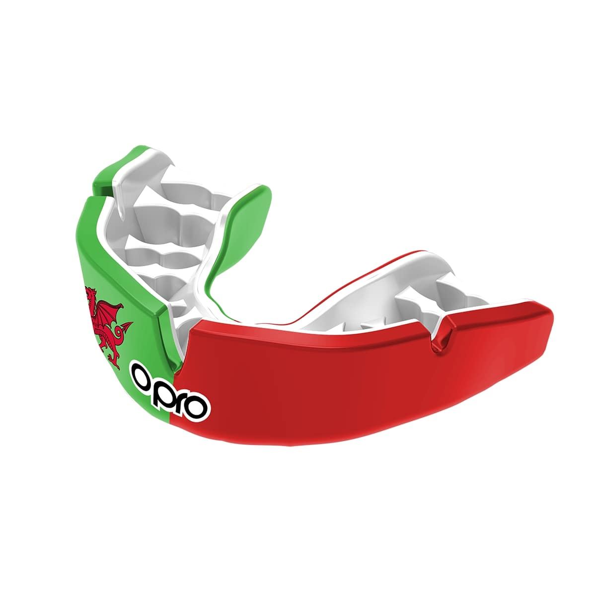 Men's Rugby Protective Mouthguard Opro Instant Custom Fit Countries 2022 Wales