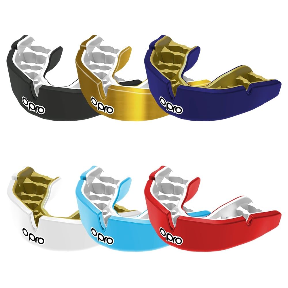 Opro Instant Custom Fit Adult 2022 Men's Rugby Protective Mouthguard  Collection