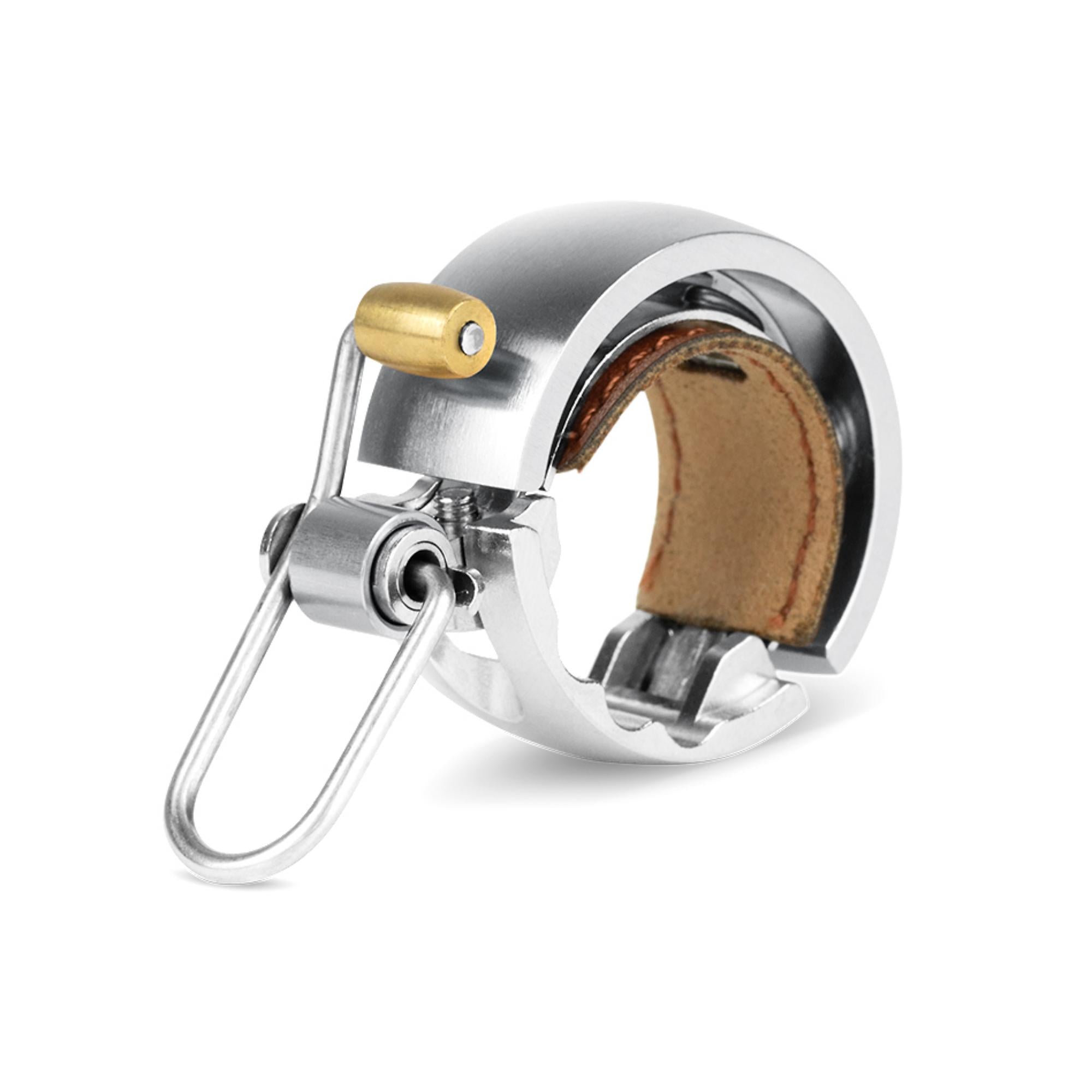 Knog Oi Luxe Bike Bell Silver Small