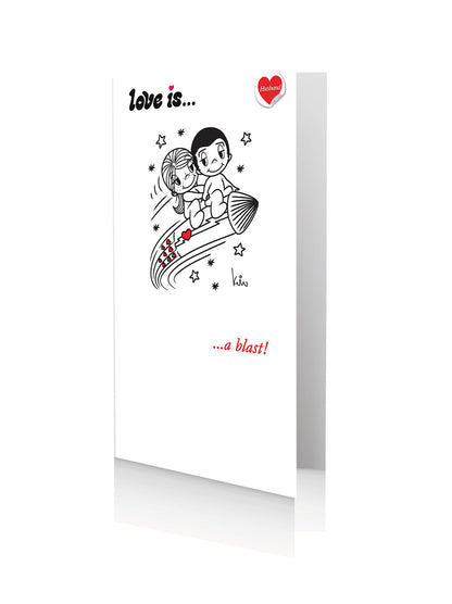 Gift Card Danilo Official Love Is...'A Blast' Husband Valentine's Day Alternate 1